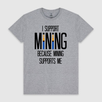 I Support Mining Because Mining Supports Me Thumbnail