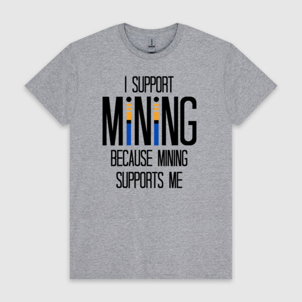 I Support Mining Because Mining Supports Me Thumbnail