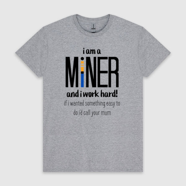 I am a Miner and I Work Hard! Thumbnail